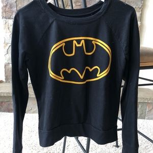 Batman Long-Sleeve Crewneck Sweatshirt
